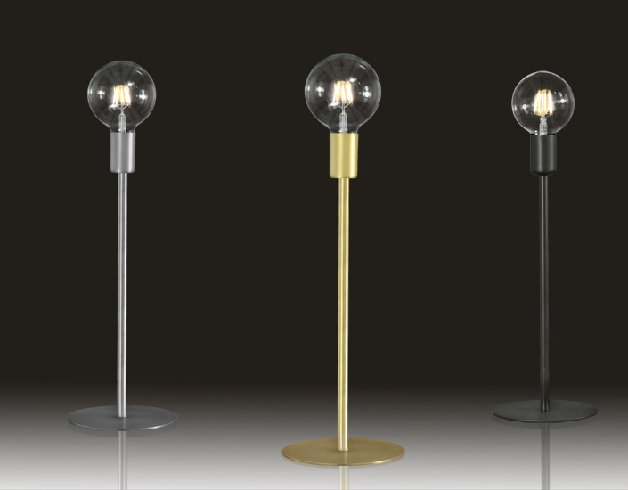 sphere lamp brass ambient